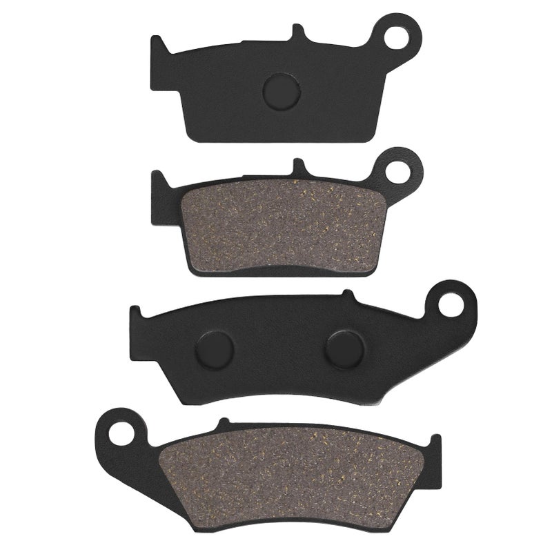 Cyleto Brake Pads for Suzuki DRZ400 2000-2009 DRZ400SM 2005-2009/Honda XR650L CR125 CR250 XR250 XR650 XR400/Kawasaki KX125 KX250/Yamaha YZ125 YZ250 WR250 Front and Rear - Image 2
